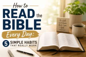 How to Read the Bible Every Day: 5 Simple Habits That Really Work How to Read the Bible Every Day: 5 Simple Habits That Really Work