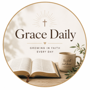 Psalm 7 devotional with an open Bible representing trust in God's justice.